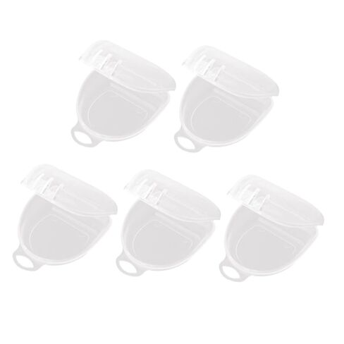 Ciieeo 5pcs Orthodontic Retainer Storage Boxes with Lids, Lightweight Denture Organizing Containers for Youth Boxing Mouth Guards and Tooth Guards, Household Tooth Socket Storage Case in Saudi Arabia