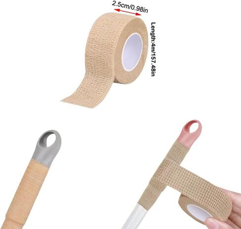 6 Pack Mop Handle Wraps Grip Fabric Non Slip Stainless Steel Pole Covers for Microfiber Spin Mop Bucket Floor Cleaning System Commercial Dust Mops Spray Mops Twist Mop Floor Mops Flat Mop in Saudi Arabia
