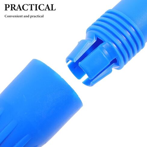 Garneck Heavy-Duty Aluminum Alloy Extension Pole Adapter with Threaded Tip for Mop and Broom Handles Secure Connection Easy Installation Replacement Part for Home and Commercial Cleaning in Saudi Arabia