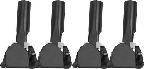Amosfun 4Pcs Replacement Mop Rod Clamps for Commercial Mop Handles Iron Clamp Clips for Dry and Reusable Clamp Mops 6.29 X 2.95 Inches in Saudi Arabia