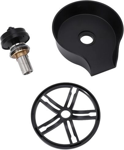 Aramox Glass Rinser, Stainless Steel with CorrosiveResistants Durability, Swift Mechanism, TimeSaving Cup Washer Attachment for Home Kitchens, Bars, Cafes (Black) in Kuwait