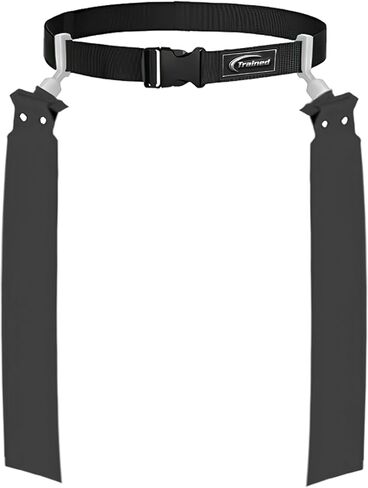 مجموعة كرة القدم ذات العلم المدرب - حزام كرة قدم قابل للتعديل مع علمين وبوب مسموع - معدات كرة قدم متينة للشباب والأطفال والكبار in Kuwait