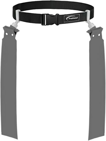 مجموعة كرة القدم ذات العلم المدرب - حزام كرة قدم قابل للتعديل مع علمين وبوب مسموع - معدات كرة قدم متينة للشباب والأطفال والكبار in Kuwait