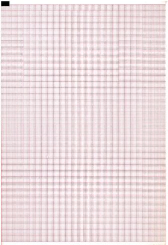 ورق تخطيط القلب مقاس 210 مم × 140 مم × 350 ورقة (يعمل مع Nihon KOHDEN PA9100Z,9130K) (10) in Kuwait