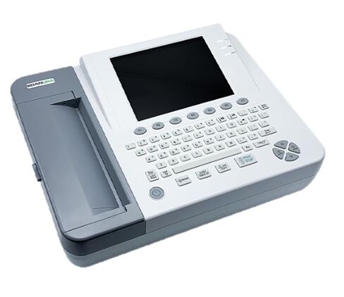 Edan SE-1200EB EKG Machine with Full Keyboard, Glasgow Interpretation, PDF Creator and USB Data Export in Saudi Arabia