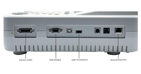 Edan SE-1200EB EKG Machine with Full Keyboard, Glasgow Interpretation, PDF Creator and USB Data Export in Saudi Arabia