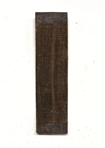 منطقة الخشب الغريبة، خشب الأبنوس الجابون، الخشب الصلب الغريب، جيتار صوتي/كهربائي، جسر لوثير فارغ | 7-3/4" x 1-1/4" x 1/2" | مستلزمات Luthier Tonewood الموسيقية in Kuwait