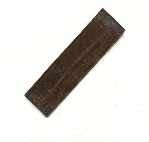 منطقة الخشب الغريبة، خشب الأبنوس الجابون، الخشب الصلب الغريب، جيتار صوتي/كهربائي، جسر لوثير فارغ | 7-3/4" x 1-1/4" x 1/2" | مستلزمات Luthier Tonewood الموسيقية in Kuwait