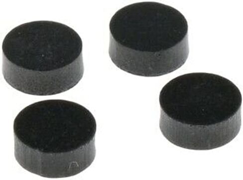 Jili Online 100/Pack Acrylic 6.0mm Guitar Fingerboard Dot Inlay Dots Position Markers Black/White Guitar Parts Luthier Repair - Black in Saudi Arabia