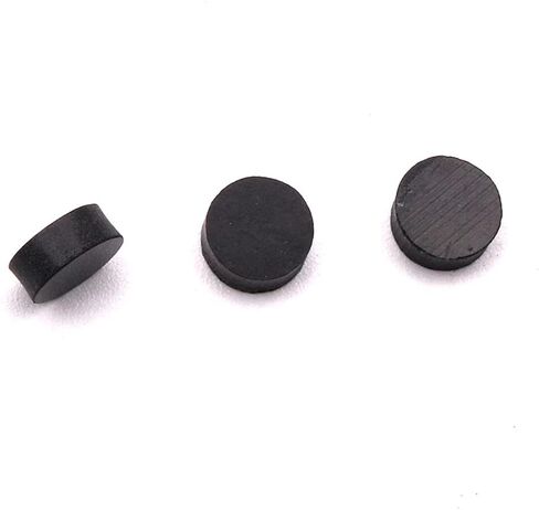 Jili Online 100/Pack Acrylic 6.0mm Guitar Fingerboard Dot Inlay Dots Position Markers Black/White Guitar Parts Luthier Repair - Black in Saudi Arabia