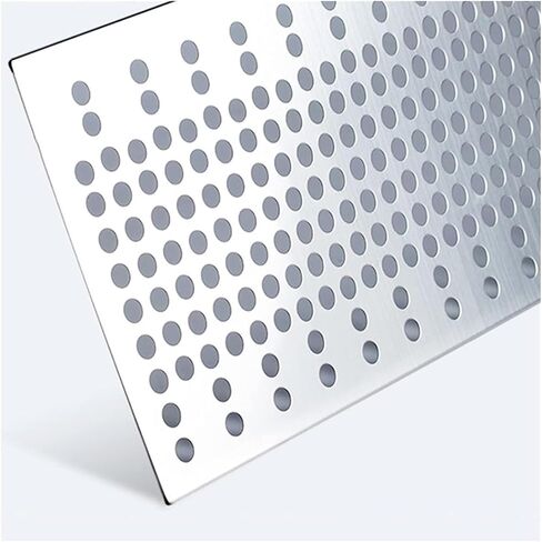 304 Stainless Steel Perforated Plate - Easy Install Safety Sheet, 10mm Hole Diameter, Leak-Proof Window Pads for Fall Prevention & Ventilation in Kuwait