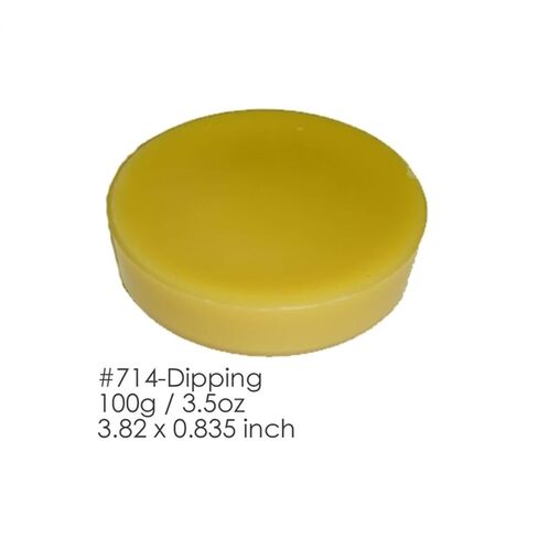 House Brand Dental Lab Dipping Wax Yellow Size: 3.82"" x 0.835"". Weight: 100g (3.5oz) Besqual in Saudi Arabia