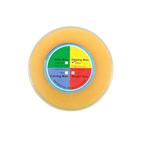 House Brand Dental Lab Dipping Wax Yellow Size: 3.82"" x 0.835"". Weight: 100g (3.5oz) Besqual in Saudi Arabia