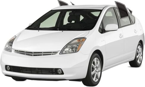 Precut Windows Tint Film جميع الجانبين سيارات Sun حظر الحماية من الخصوصية المضادة للزجاج التحطيم 2 Ply Film 20 ٪ Tint Shade Kit لتويوتا بريوس 2004-2009 in Kuwait