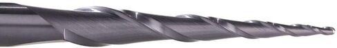 R0.25-R2 CNC لولبية مدببة لقمة توجيه الأنف 3.175-8 مم عرقوب مطحنة نهاية نقش من الكربيد الصلب 2 مزامير TiAlN طلاء قاطعة المطحنة (R1.0-20.5-D4) in Kuwait