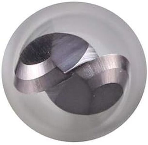 R0.25-R2 CNC لولبية مدببة لقمة توجيه الأنف 3.175-8 مم عرقوب مطحنة نهاية نقش من الكربيد الصلب 2 مزامير TiAlN طلاء قاطعة المطحنة (R1.0-20.5-D4) in Kuwait