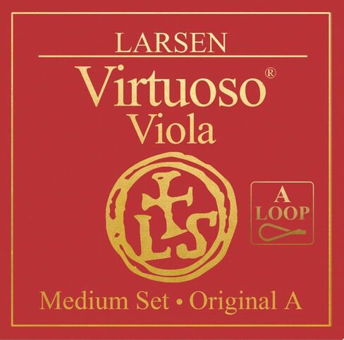 Larsen Virtuoso Viola Strings – Medium Tension Professional Set with A Loop End for Warm & Clear Sound in Kuwait