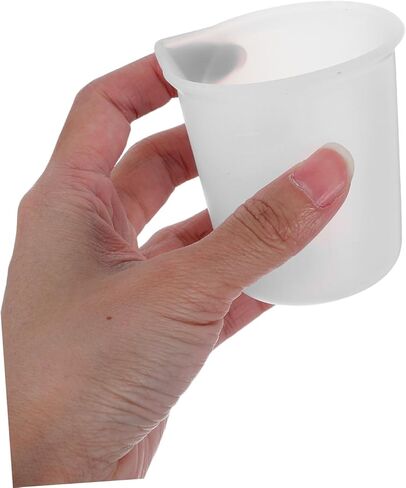 NUOBESTY 1set Non-Stick Silicone Epoxy Measuring Cups and Pipettes for Accurate Resin Mixing Craft Kit Cups and Droppers in Saudi Arabia
