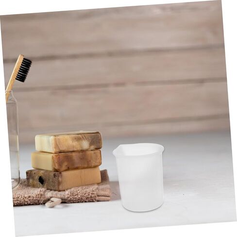NUOBESTY 1set Non-Stick Silicone Epoxy Measuring Cups and Pipettes for Accurate Resin Mixing Craft Kit Cups and Droppers in Saudi Arabia
