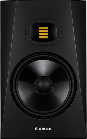 حزمة شاشة استوديو ADAM Audio AMS-T8V T8V مقاس 8 بوصات باللون الأسود مع كابل OnStage بطول 25 قدمًا XLR 2 حزمة in Kuwait