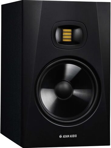 حزمة شاشة استوديو ADAM Audio AMS-T8V T8V مقاس 8 بوصات باللون الأسود مع كابل OnStage بطول 25 قدمًا XLR 2 حزمة in Kuwait