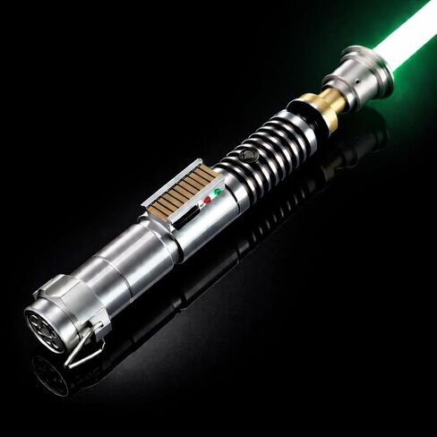 G4E Lightsaber مع تطبيق Bluetooth ، والأرجوحة السلسة والألومنيوم المتميز مع حامل الصابر الخفيف وقابس شفرة واقعي. 16 أوضاع صوت الصابر الخفيفة وتغيير لون RGB اللانهائي. Skywalker in Saudi Arabia