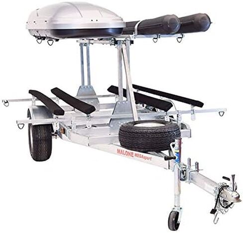 مقطورة Malone MegaSport LowBed ذات 2 قارب على طراز كاياك مع الطبقة الثانية in Saudi Arabia