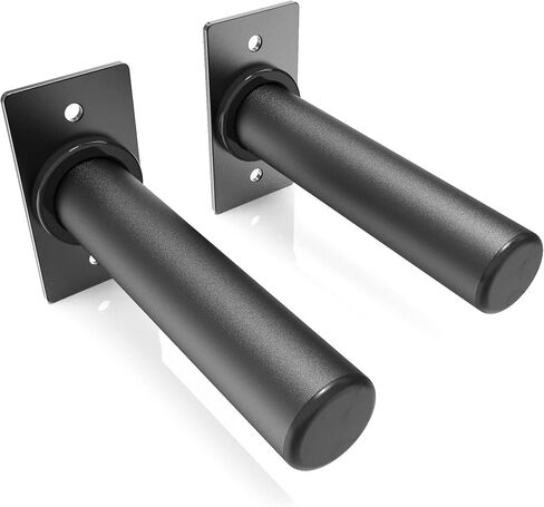 Synergee Weight Plate Storage Pegs. Wall Mounted Storage, 2" Opening Weight Holder. 275lb Capacity Gym Storage Rack. Double Peg. in Saudi Arabia