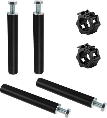 CAELUM Weight Plate Holder Power Rack Attachment, for 2 Inch Olympic Plate Storage, Squat Rack Holder Fits 2"x2", 2"x3", 3"x3" Power Cages in Kuwait