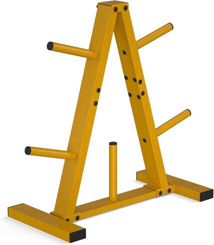 Weight Plate Rack, Weight Tree, Home Gym Storage Stand, Holds 300 lbs in Kuwait