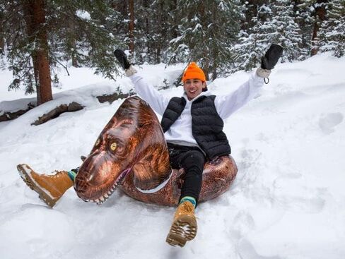 Animal Inflatable Snow Sled, Multiple Animal Styles in Kuwait