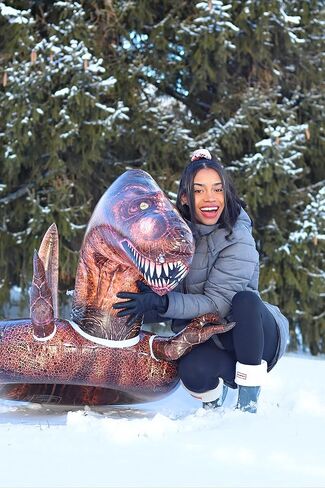 Animal Inflatable Snow Sled, Multiple Animal Styles in Kuwait