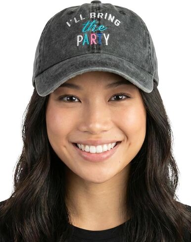 Funky Junque Womens Baseball Cap Bachelorette Party Girls Trip Night Out Dad Hat in Kuwait