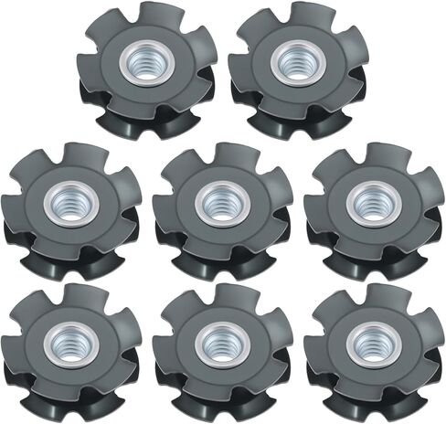 8 Pcs Threaded Star Type Tube Connectors 1/4-20 Threads for 1 Inch OD 16/18# Tubing in Saudi Arabia