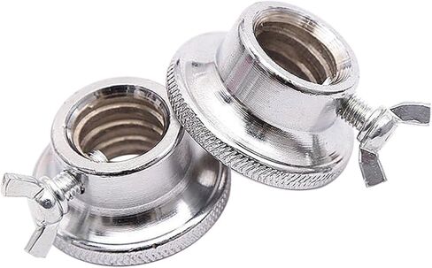 Kakalote Barbell Clamps, Quick Release Pair of Locking Barbell Collars, Anti-Slip Dumbbell Hex Nut 25mm Spin-Lock Collars Screw Clips for Workout Weight Lifting Fitness Training ﻿ in Saudi Arabia