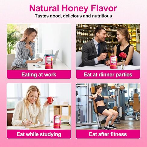 أعواد عسل شيلاجيت للنساء، أعواد العسل بنكهة الفراولة، شيلاجيت مع الشاتافاري والزعفران، 75%+ حمض الفولفيك، 85+ معادن ضئيلة لتحقيق التوازن الهرموني، تعزيز الطاقة والقدرة على التحمل - 30 عصا in Kuwait