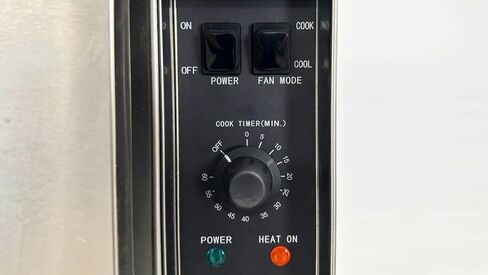 Commercial Convection Oven, Natural Gas, 60000 BTU, Double Deck, Four Wheels, Restaurant Kitchen Bakery HRCO-60K-2 in Kuwait