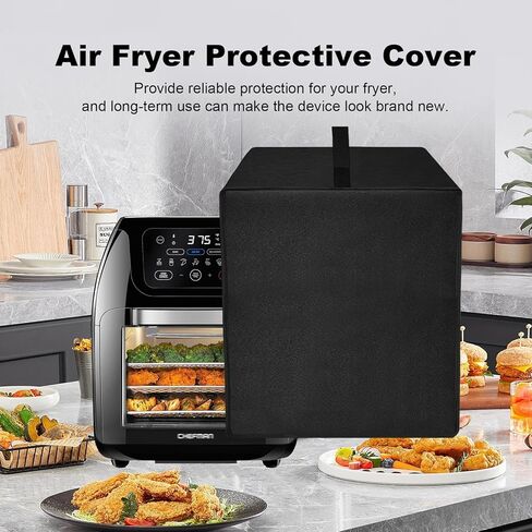 Dust Cover Compatible with CHEFMAN Air Fryer Heavy Duty Heat-Resistant Nylon Covers Case for Nuwave Brio 10-IN-1 Air Fryer Rotisserie Convection Oven in Kuwait