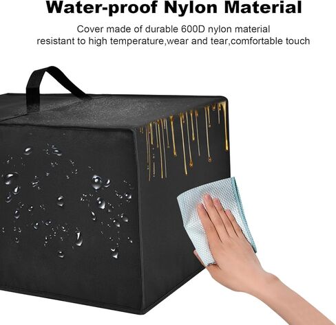 Dust Cover Compatible with CHEFMAN Air Fryer Heavy Duty Heat-Resistant Nylon Covers Case for Nuwave Brio 10-IN-1 Air Fryer Rotisserie Convection Oven in Kuwait