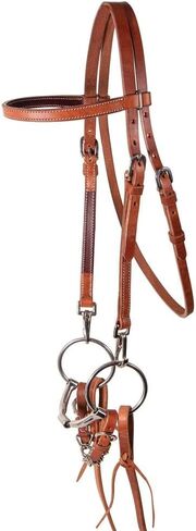 Schneiders Browband Training Bridle with Quick Change Snaps | Ideal for Everyday Riding | Supple Leather | Easy Bit Changes with Chrome Plated Snaps | Adjustable Fit for Most Horses | Size Full Horse in Saudi Arabia