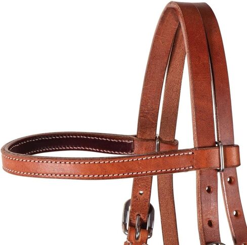 Schneiders Browband Training Bridle with Quick Change Snaps | Ideal for Everyday Riding | Supple Leather | Easy Bit Changes with Chrome Plated Snaps | Adjustable Fit for Most Horses | Size Full Horse in Saudi Arabia