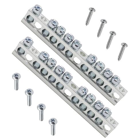 Ground Bar Kit for Square D, 23 Terminal Grounding Bar Compatible with Schneider Electric Load Centers 2 Pack in Kuwait