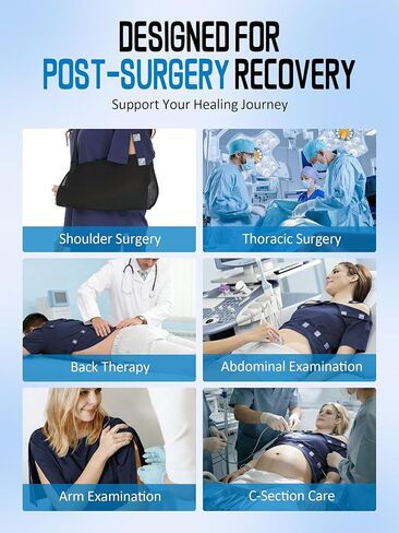 Magnetic Post Surgery Shirt: One-Handed Adaptive Tear Away for Shoulder Surgery, Mastectomy & Dialysis Recovery in Saudi Arabia