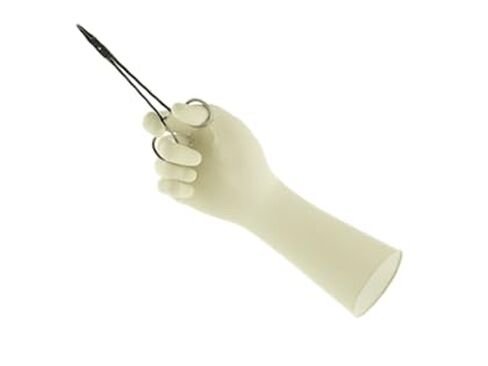 AnsellLtd 7826PF قفازات لاتكس معقمة Sensi-Touch، مقاس #8.0، 50 زوجًا في كل صندوق in Saudi Arabia