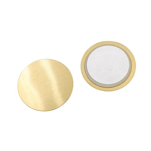 30pcs 41mm Copper Plate Piezoelectric Ceramic Disc for DIY Audio Systems Acoustic Sensor Microphone Pickup in Saudi Arabia