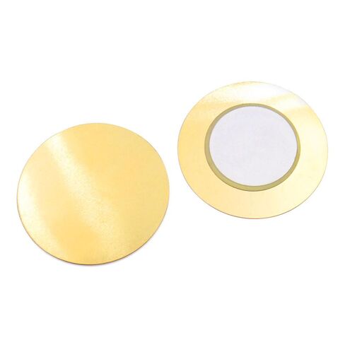 30pcs 41mm Copper Plate Piezoelectric Ceramic Disc for DIY Audio Systems Acoustic Sensor Microphone Pickup in Saudi Arabia