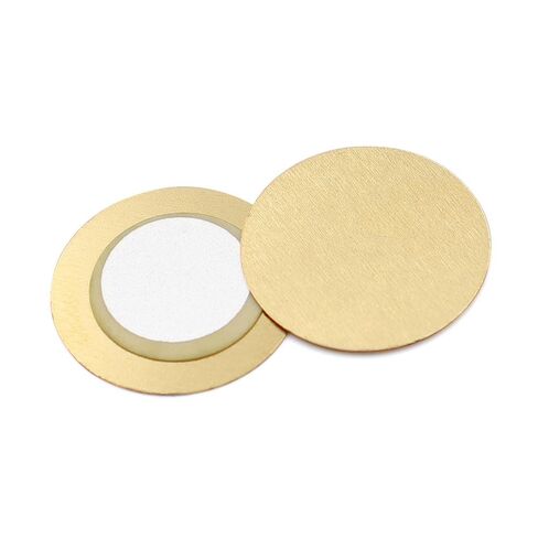 30pcs 41mm Copper Plate Piezoelectric Ceramic Disc for DIY Audio Systems Acoustic Sensor Microphone Pickup in Saudi Arabia