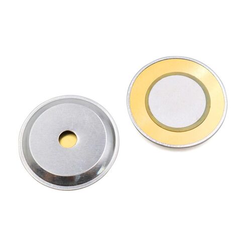 30pcs 41mm Copper Plate Piezoelectric Ceramic Disc for DIY Audio Systems Acoustic Sensor Microphone Pickup in Saudi Arabia