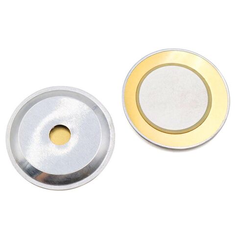 30pcs 41mm Copper Plate Piezoelectric Ceramic Disc for DIY Audio Systems Acoustic Sensor Microphone Pickup in Saudi Arabia