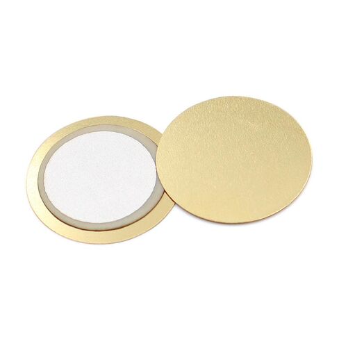 30pcs 41mm Copper Plate Piezoelectric Ceramic Disc for DIY Audio Systems Acoustic Sensor Microphone Pickup in Saudi Arabia